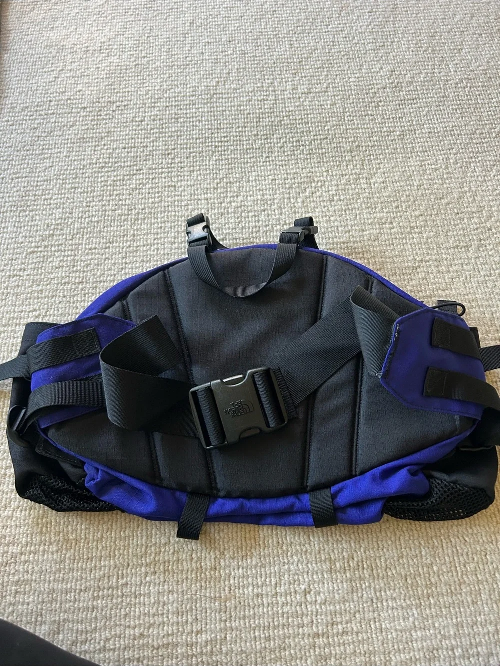 The North Face Purple and Black Waist Pack